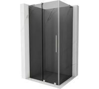Mexen Velar L cabine de douche coulissante 120 x 100 cm, graphite, nickel brossé - 871-120-100-43-97 45720 5905315312549
