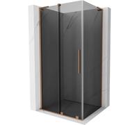 Mexen Velar L cabine de douche coulissante 120 x 70 cm, graphite, cuivre brossé - 871-120-070-43-65 45286 5905315311214