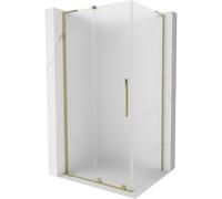 Mexen Velar L cabine de douche coulissante 120 x 85 cm, givrée, or - 871-120-085-33-50 43889 5905315307088