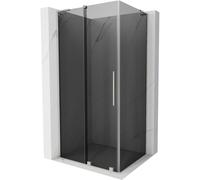 Mexen Velar L cabine de douche coulissante 120 x 85 cm, graphite, nickel brossé - 871-120-085-43-97 45714 5905315312525