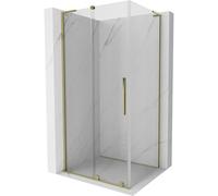 Mexen Velar L cabine de douche coulissante 90 x 80 cm, transparent, or - 871-090-080-03-50 42897 5905315303639