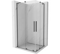 Mexen Velar L Duo cabine de douche coulissante 100 x 90 cm, transparent, métal gun - 871-100-090-02-03-95 46048 5905315313003