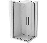 Mexen Velar L Duo cabine de douche coulissante 90 x 80 cm, transparent, gris canon brossé - 871-090-080-02-03-66 46008 5905315312884