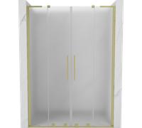 Mexen Velar L Duo porte de douche coulissante 140 cm, givré, doré brossé - 871-140-003-32-55 50864 5905315314857