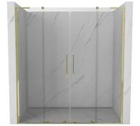 Mexen Velar L Duo porte de douche coulissante 180 cm, transparent, doré - 871-180-003-02-50 50760 5905315314239