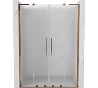 Mexen Velar L Duo porte de douche coulissantes 150 cm, givré, or rose - 871-150-003-32-60 50879 5905315342393