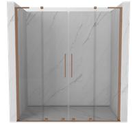 Mexen Velar L Duo portes de douche coulissantes 170 cm, transparent, cuivre brossé - 871-170-003-02-65 50778 5905315314406