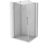 Mexen Velar L Duschkkabine Schiebetür 120 x 100 cm, transparent, chrom - 871-120-100-03-01