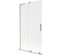 Mexen Velar L moustiquaire, 2 ailes, 100x150 cm, givré, nickel brossé