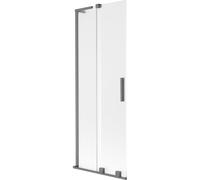 Mexen Velar L paroi de bain à double volet coulissante 75 x 150 cm, givre, gun metal - 896-075-003-31-95 42269 5905315276049