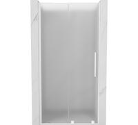 Mexen Velar L porte de douche coulissante 90 cm, givrée, blanche - 871-090-003-31-20 41892 5905315301017