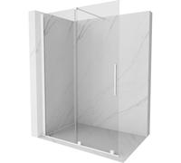 Mexen Velar Panneau de douche coulissant Walk-in 150 x 200 cm, transparent 8 mm, blanc - 871-150-000-03-20 23943 5905315214331