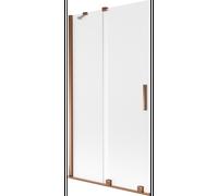 Mexen Velar pare-douche 2 volets coulissants 100 x 150 cm, givre, or rose - 896-100-000-31-60 41279 5905315271778