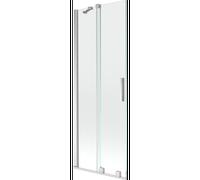 Mexen Velar pare-douche de baignoire coulissant à 2 volets 75 x 150 cm, transparent, chrome - 896-075-000-01-01 24342 5905315220615