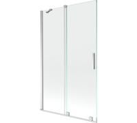 Mexen Velar paroi de baignoire à 2 volets coulissants 110 x 150 cm, transparent, chrome - 896-110-000-01-01 24354 5905315220677