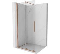 Mexen Velar paroi de douche coulissante Walk-in 100 x 200 cm, transparent 8 mm, cuivre brossé - 871-100-000-03-65 23986 5905315214768