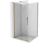 Mexen Velar paroi de douche coulissante Walk-in 110 x 200 cm, transparent 8 mm, or - 871-110-000-03-50 23951 5905315214416