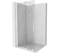 Mexen Velar paroi de douche coulissante Walk-in 90 x 200 cm, transparent 8 mm, blanc - 871-090-000-03-20 23937 5905315214270