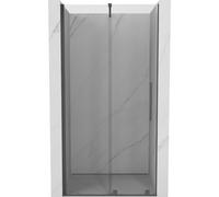 Mexen Velar porte de douche coulissante 100 cm, transparente, gris canon brossé - 871-100-000-01-66 23903 5905315213891