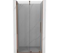 Mexen Velar porte de douche coulissante 110 cm, transparent, or rose - 871-110-000-01-60 23880 5905315213600