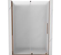 Mexen Velar porte de douche coulissante 160 cm, givre, or rose - 871-160-000-31-60 39341 5905315281685