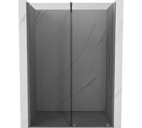 Mexen Velar porte de douche coulissante 160 cm, graphite, gun metal - 871-160-000-41-95 40108 5905315282804
