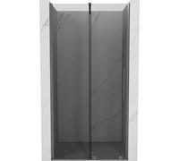 Mexen Velar porte de douche coulissante 90 cm, graphite, métal canon - 871-090-000-41-95 40096 5905315282736