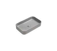 Mexen Vena lavabo à poser 71 x 37 cm, gris clair mat - 22196061 16006 5907709158221