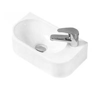 Mexen Viera Lavabo à poser gauche 40 x 21 cm, blanc - 21274000L 1228 5903163381960