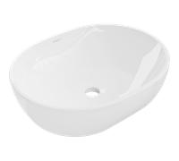 Mexen Viki lavabo à poser 48 x 35 cm, blanc - 21054800 1189 5903163387979