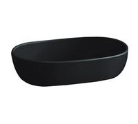Mexen Viki lavabo à poser 59 x 40 cm, noir brillant - 21056070 1194 5903163381366