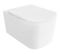 Mexen Vivo cuvette wc Rimless Tornado avec siège à descente progressive slim, duroplast, blanc brillant - 30610200T 61506 5905315577511
