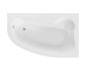 Mexen Westa baignoire d'angle droite 160 x 100 cm, blanche - 560116010002 22283 5903163384343