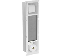 Mexen X-Wall-BP porte-papier toilette avec chargeur, blanc - 1924 14944 5907709146600