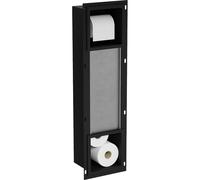 Mexen X-Wall-BP support papier toilette avec magasin, noir - 1974 14946 5907709147102