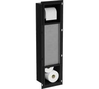 Mexen X-Wall-BP support papier toilette avec magasin, noir - 1974 14946 5907709147102