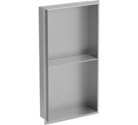 Mexen X-Wall-NR étagère encastrée sans bride avec étagère 60 x 30 cm, inox - 1911603010S 14922 5907709146303