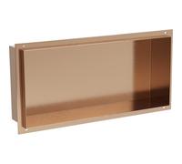 Mexen X-Wall-NR étagère encastrée sans collerette 45 x 20 cm, cuivre brossé - 19C1452010 83777 5905315990716