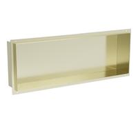 Mexen X-Wall-NR étagère encastrée sans collerette 60 x 20 cm, or brossé - 1951602010 14916 5907709146785