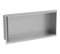 Mexen X-Wall-NR étagère encastrée sans rebord 45 x 20 cm, inox - 1911452010 14906 5907709146266