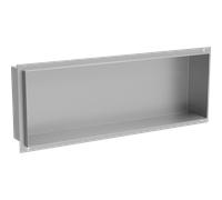 Mexen X-Wall-NR étagère encastrée sans rebord 60 x 20 cm, inox - 1911602010 14914 5907709146280