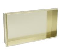 Mexen X-Wall-NR étagère encastrée sans rebord 60 x 30 cm, or brossé - 1951603010 14920 5907709146792