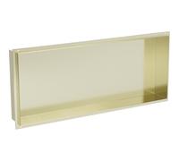 Mexen X-Wall-NR étagère encastrée sans rebord 75 x 30 cm, or brossé - 1951753010 14929 5907709146815