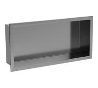 Mexen X-Wall-R étagère encastrée avec collerette 45 x 20 cm, gris canon brossé - 19E0452010 83696 5905315990853
