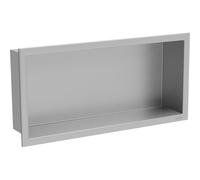 Mexen X-Wall-R étagère encastrée avec collerette 45 x 20 cm, inox - 1910452010 14857 5907709146150