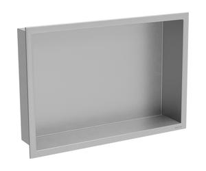 Mexen X-Wall-R étagère encastrée avec collerette 45 x 30 cm, inox - 1910453010 14861 5907709146167