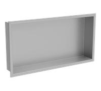 Mexen X-Wall-R étagère encastrée avec collerette 60 x 30 cm, inox - 1910603010 14869 5907709146181