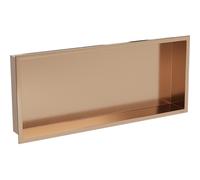 Mexen X-Wall-R étagère encastrée avec collerette 75 x 30 cm, cuivre brossé - 19C0753010 83730 5905315990655