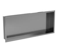Mexen X-Wall-R étagère encastrée avec collerette 75 x 30 cm, gris pistolet brossé - 19E0753010 83734 5905315990907