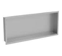 Mexen X-Wall-R étagère encastrée avec collerette 75 x 30 cm, inox - 1910753010 14877 5907709146204